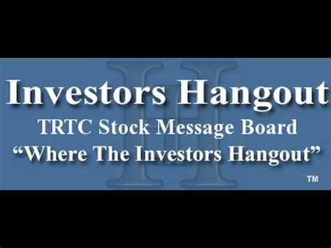 trtc stock message board